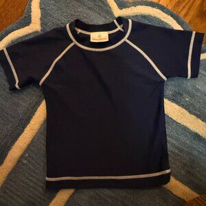 Hanna Andersson Swim Shirt Navy Blue Size 80 ( 18-24 months)